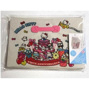 NIB Hello Kitty 50th Anniversary Folding Storage Box
